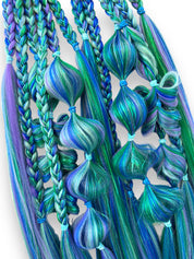 Sideshow - Tie-In Festival Braid Extension Set